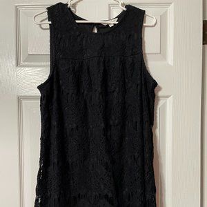 Black Lace Speechless Dress Size XL